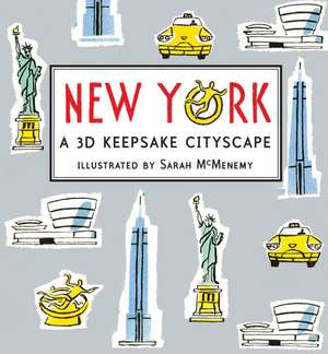 New York: A 3D Keepsake Cityscape de Sarah McMenemy