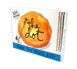 The Dot: Make Your Mark Kit [With 6 Watercolor Pencils and Blank Book] de Peter H. Reynolds