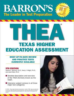 THEA: The Texas Higher Education Assessment de Barron's Educational Series