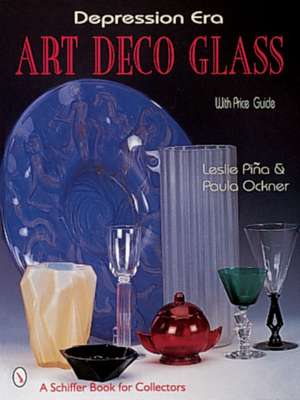 Depression Era Art Deco Glass de Leslie Pina