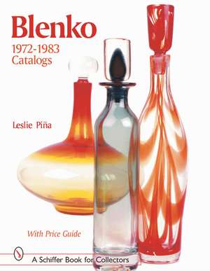 Blenko 1972-1983 Catalogs de Leslie Pina