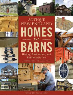 Antique New England Homes & Barns: History, Restoration, and Reinterpretation de Jim DeStefano