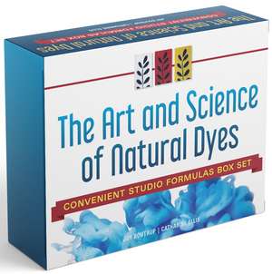 The Studio Formulas Set for The Art and Science of Natural Dyes: 84 Cards with Recipes and Color Swatches de Joy Boutrup