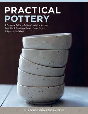Practical Pottery: A Complete Guide to Getting Started in Making Beautiful & Functional Bowls, Plates, Vases & More on the Wheel de Sus Borgbjerg