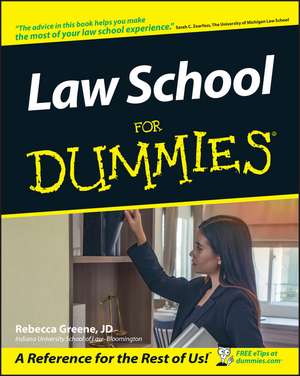 Law School for Dummies de RF Greene