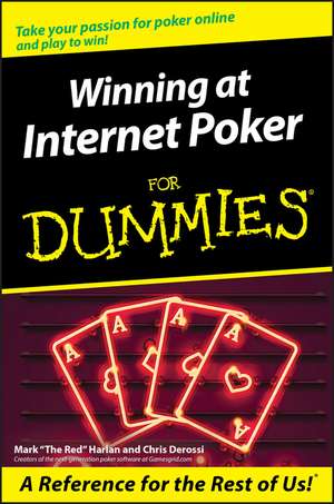 Winning at Internet Poker for Dummies de C Derossi