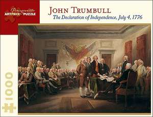 John Trumbull: The Declaration of Independence, July 4, 1776 1000 Piece Jigsaw Puzzle de John Trumbull