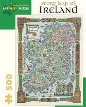 Story Map of Ireland: 500 Piece Jigsaw Puzzle de Pomegranate