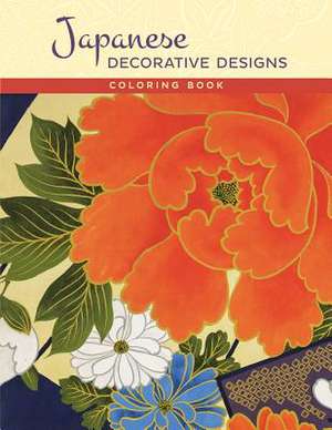 Japanese Decorative Designs Coloring Book de Pomegranate Communications, Inc