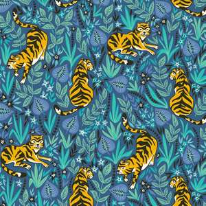 Tiger Tiger Designer Gift Wrap de Pomegranate Communications, Inc