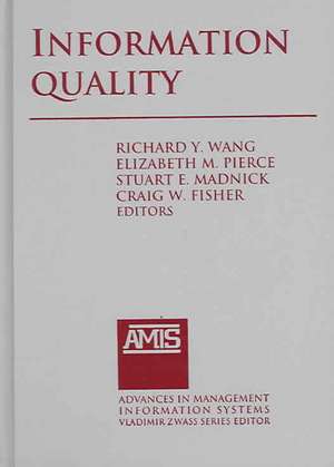 Information Quality de Richard Wang