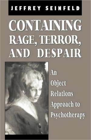 Containing Rage, Terror and Despair de Jeffrey Seinfeld