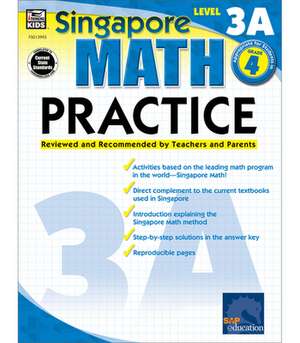 Singapore Math Practice, Level 3A Grade 4 de Frank Schaffer Publications