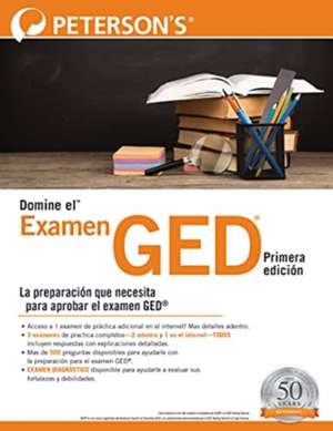 MASTER THE GED(R) TEST EN ESPA de Peterson's