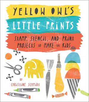 Yellow Owl′s Little Prints de C Schmidt