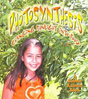 Photosynthesis: Changing Sunlight Into Food de Bobbie Kalman