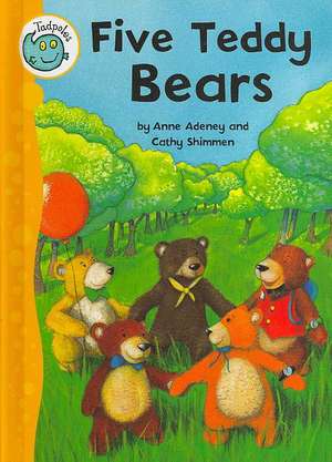 Five Teddy Bears de Anne Adeney