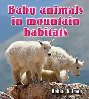 Baby Animals in Mountain Habitats de Bobbie Kalman