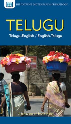 Telugu-English / English-Telugu Dictionary & Phrasebook: A Language of South India de Lavanya Collooru