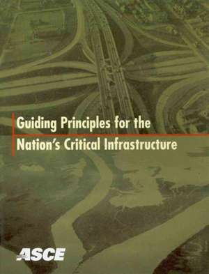 Guiding Principles for the Nation's Critical Infrastructure de ASCE Critical Infrastructure Guidance Task Committ