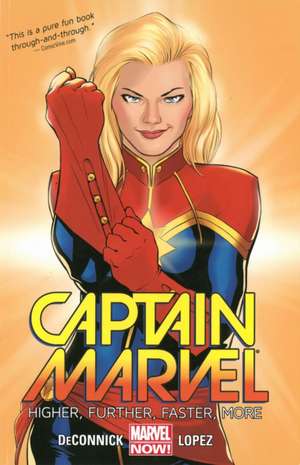 Captain Marvel Volume 1: Higher, Further, Faster, More de David Lopez