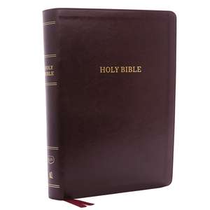 KJV Holy Bible: Super Giant Print with 43,000 Cross References, Deluxe Burgundy Leathersoft, Red Letter, Comfort Print: King James Version de Thomas Nelson