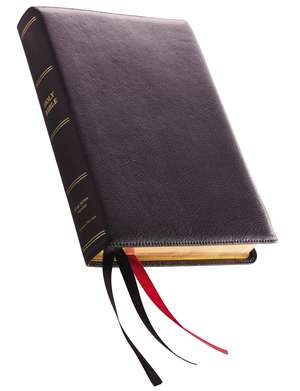 KJV Holy Bible: Giant Print with 53,000 Cross References, Black Premium Goatskin Leather, Premier Collection, Comfort Print: King James Version de Thomas Nelson