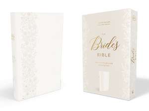 KJV, Bride's Bible, Leathersoft, White, Red Letter, Comfort Print: Holy Bible, King James Version de Thomas Nelson