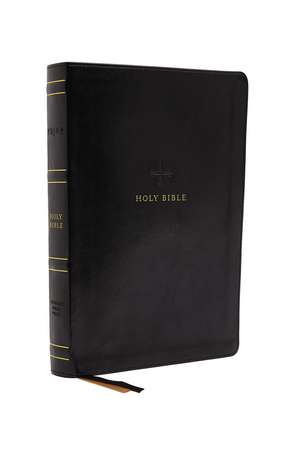 NRSV Large Print Standard Catholic Bible, Black Leathersoft (Comfort Print, Holy Bible, Complete Catholic Bible, NRSV CE): Holy Bible de Catholic Bible Press