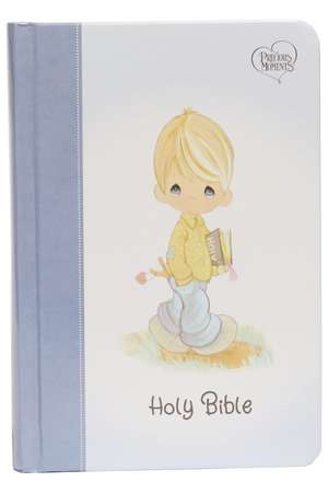 NKJV, Precious Moments Small Hands Bible, Hardcover, Blue, Comfort Print: Holy Bible, New King James Version de Thomas Nelson