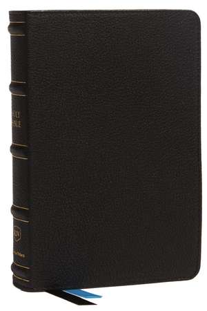 KJV, Compact Bible, Maclaren Series, Genuine Leather, Black, Comfort Print: Holy Bible, King James Version de Thomas Nelson