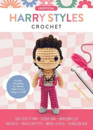 Unofficial Harry Styles Book and Crochet Kit de Katalin Galusz