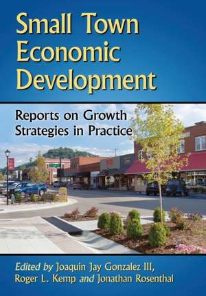 Small Town Economic Development de Joaquin Jay Gonzalez