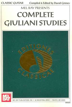 Complete Giuliani Studies de David Grimes