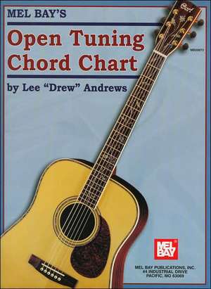 Open Tuning Chord Chart de Lee Drew Andrews