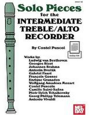 Solo Pieces for the Intermediate Treble/Alto Recorder de Costel Puscoiu