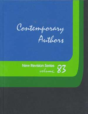 Contemporary Authors New Revision Series: A Bio-Bibliographical Guide to Current Writers in Fiction, General Non-Fiction, Poetry, Journalism, Drama, M de Gale Group