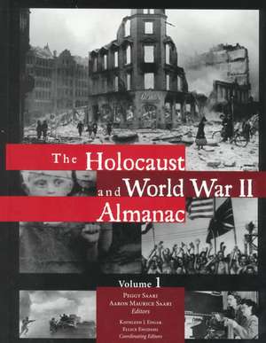 Holocaust Wld War II Alm 1 3v de Gale Group