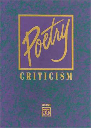 Poetry Criticism de Timothy Sisler