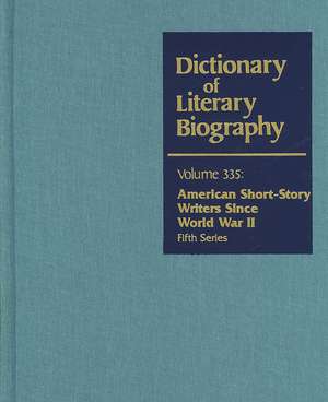 American Short-Story Writers Since World War II: Fifth Series de Richard E. Lee