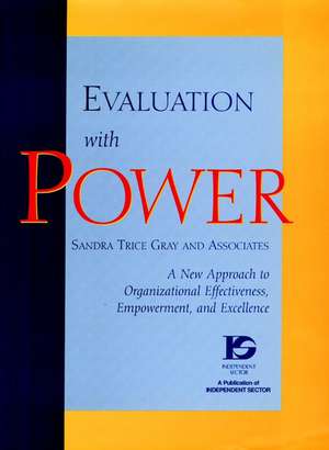 Evaluation with Power de Sandra Trice Gray