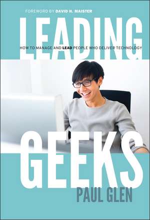 Leading Geeks de Paul Glen