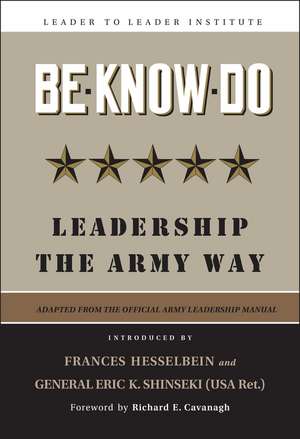 Be-Know-Do de U S Army