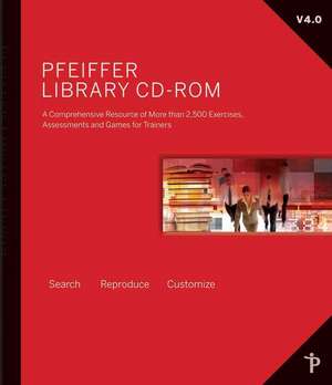 Pfeiffer Library CD–ROM Version 4.0 de Pfeiffer