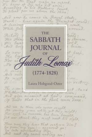 The Sabbath Journal of Judith Lomax de Judith Lomax