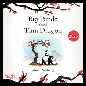 Big Panda and Tiny Dragon 2025 Wall Calendar de James Norbury