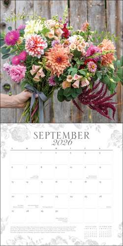 French Blooms 2026 Wall Calendar: Floral Arrangements with a Parisian Flair de Sandra Sigman