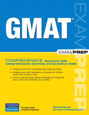 GMAT Exam Prep de Steven W. Dulan