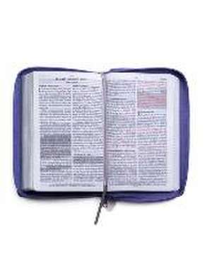 Santa Biblia de Promesas Reina-Valera 1960 / Tamaño Manual / Letra Grande / Piel Especial Con Cierre / Lavanda // Spanish Promise Bible Rvr60 / Handy Size / Large Print / Leathersoft / Lavander de Unilit