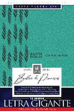 Santa Biblia de Promesas Reina-Valera 1960 / Letra Gigante - 13 Puntos / Piel Especial Con Cierre / Turquesa // Spanish Promise Bible Rvr 60 / Giant Print - 13 Points / Leathersoft with Zipper / Turquoise de Unilit